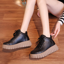 Last inn bildet i Galleri-visningsprogrammet, Popular Thick Sole Low-cut Boots