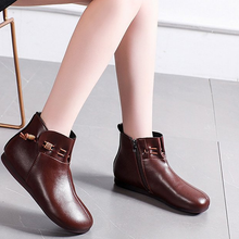 Last inn bildet i Galleri-visningsprogrammet, Retro myke firkantede støvletter