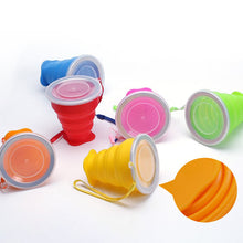Last inn bildet i Galleri-visningsprogrammet, Saker Silikon Folding Camping Cup med lokk