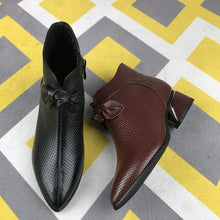 Last inn bildet i Galleri-visningsprogrammet, Høyhælsko i ekte skinn for kvinner