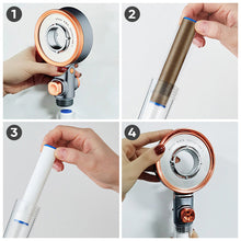 Last inn bildet i Galleri-visningsprogrammet, Dobbeltsidig dusjhode for vannrensing under trykk