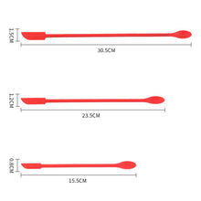 Last inn bildet i Galleri-visningsprogrammet, Silikon dobbelhodet liten spissskrape (3 stykker)(🔥Kjøp 2 , få 10% rabatt)