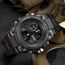 Last inn bildet i Galleri-visningsprogrammet, Elektronisk klokke med dobbel skjerm