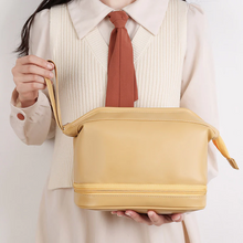 Last inn bildet i Galleri-visningsprogrammet, PU bærbar reisekosmetikkoppbevaringspose