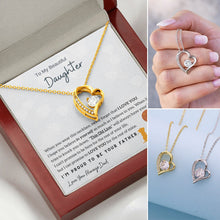 Last inn bildet i Galleri-visningsprogrammet, Til min vakre datter halskjede