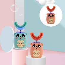 Last inn bildet i Galleri-visningsprogrammet, Elektrisk U-formet tannbørste for barn