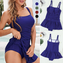 Last inn bildet i Galleri-visningsprogrammet, Mage-kontrollerende badedrakt i ett stykke med retro og vintage stil