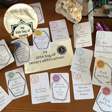 Last inn bildet i Galleri-visningsprogrammet, Morsomme motiverende selvbekreftelseskort