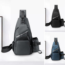 Last inn bildet i Galleri-visningsprogrammet, Skinnfilm for menn, vannflaske brystveske