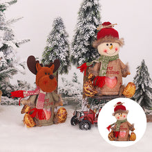 Last inn bildet i Galleri-visningsprogrammet, Julegave snømann dukkepose