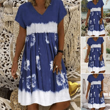 Last inn bildet i Galleri-visningsprogrammet, Uformelt kjole med trykk