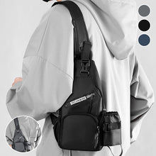 Last inn bildet i Galleri-visningsprogrammet, Skinnfilm for menn, vannflaske brystveske