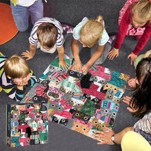 Last inn bildet i Galleri-visningsprogrammet, Wintry Cats 500 brikker puslespill