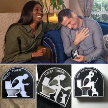 Last inn bildet i Galleri-visningsprogrammet, Toilet Shape Hourglass Timer