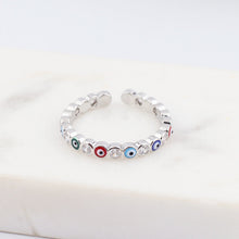 Last inn bildet i Galleri-visningsprogrammet, Ondt øye Zirkon ringer