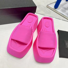 Last inn bildet i Galleri-visningsprogrammet, Luksussandaler med firkantet tå