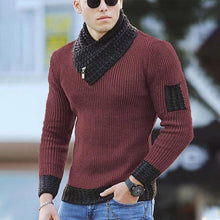 Last inn bildet i Galleri-visningsprogrammet, Uformell langermet genser for menn