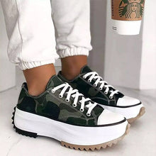 Last inn bildet i Galleri-visningsprogrammet, Stilfulle lerretssko for kvinner med tykke såler