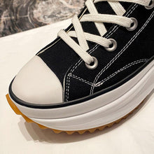 Last inn bildet i Galleri-visningsprogrammet, Stilfulle lerretssko for kvinner med tykke såler