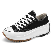 Last inn bildet i Galleri-visningsprogrammet, Stilfulle lerretssko for kvinner med tykke såler