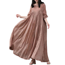 Last inn bildet i Galleri-visningsprogrammet, Sving-kjole med rund hals