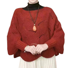 Last inn bildet i Galleri-visningsprogrammet, Flaggermusermet strikkesjal