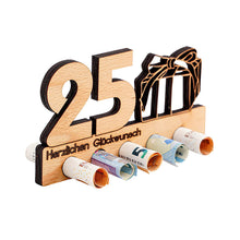 Last inn bildet i Galleri-visningsprogrammet, Bursdagsgave pengeklemme i tre