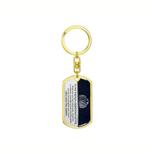 Last inn bildet i Galleri-visningsprogrammet, Keepsake for Granddaughter Keychain