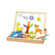 Last inn bildet i Galleri-visningsprogrammet, Magnetisk tegnebrett for dyrepuslespill