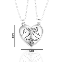 Last inn bildet i Galleri-visningsprogrammet, Side ved side matchende halskjede med magnet