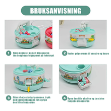 Last inn bildet i Galleri-visningsprogrammet, Mini premiemaskin leketøy med dinosaur premier