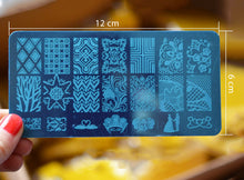 Last inn bildet i Galleri-visningsprogrammet, Nail Art Stemplingssett