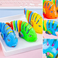 Last inn bildet i Galleri-visningsprogrammet, Clockwork svingende tegneserie fiskeleker