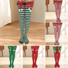 Last inn bildet i Galleri-visningsprogrammet, Lårhøye julestrømper