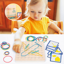 Last inn bildet i Galleri-visningsprogrammet, Geoboard av tre