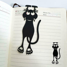 Last inn bildet i Galleri-visningsprogrammet, Cutout Black Kitten Bookmark