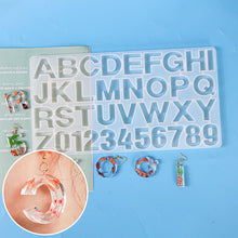 Last inn bildet i Galleri-visningsprogrammet, Gjør-det-selv alfanumerisk krystall-epoksyform