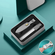 Last inn bildet i Galleri-visningsprogrammet, Negleklipper i rustfritt stål med ringlås