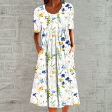 Last inn bildet i Galleri-visningsprogrammet, Uformell kjole med rund hals