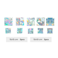 Last inn bildet i Galleri-visningsprogrammet, Fargerike klistremerker for glass