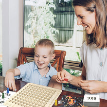 Last inn bildet i Galleri-visningsprogrammet, Brettspill multiplikasjon og addisjon