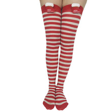 Last inn bildet i Galleri-visningsprogrammet, Lårhøye julestrømper