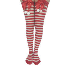 Last inn bildet i Galleri-visningsprogrammet, Lårhøye julestrømper