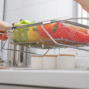 Avløpskurv i rustfritt stål