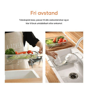 Avløpskurv i rustfritt stål