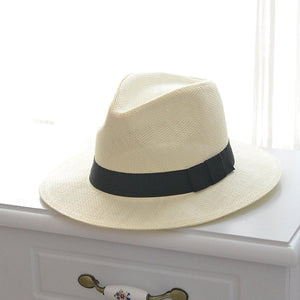 Klassisk solhatt med stor kant
