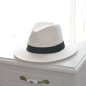 Klassisk solhatt med stor kant