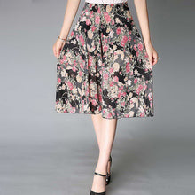 Last inn bildet i Galleri-visningsprogrammet, Kvinners vintage stil culottes med brede ben
