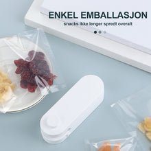 Last inn bildet i Galleri-visningsprogrammet, Forseglingsmaskin for snacks
