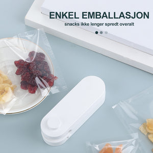 Forseglingsmaskin for snacks